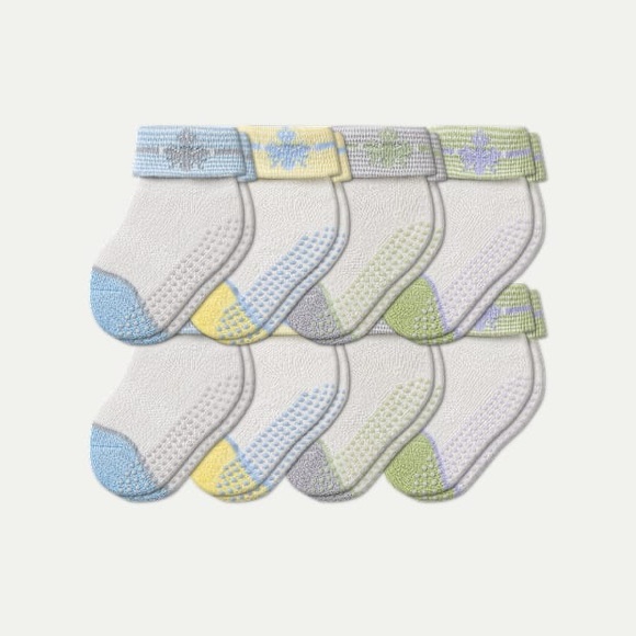 NWT Bombas Baby Socks with Grip 4 Pack Size 6-12 Months - Picture 10 of 13